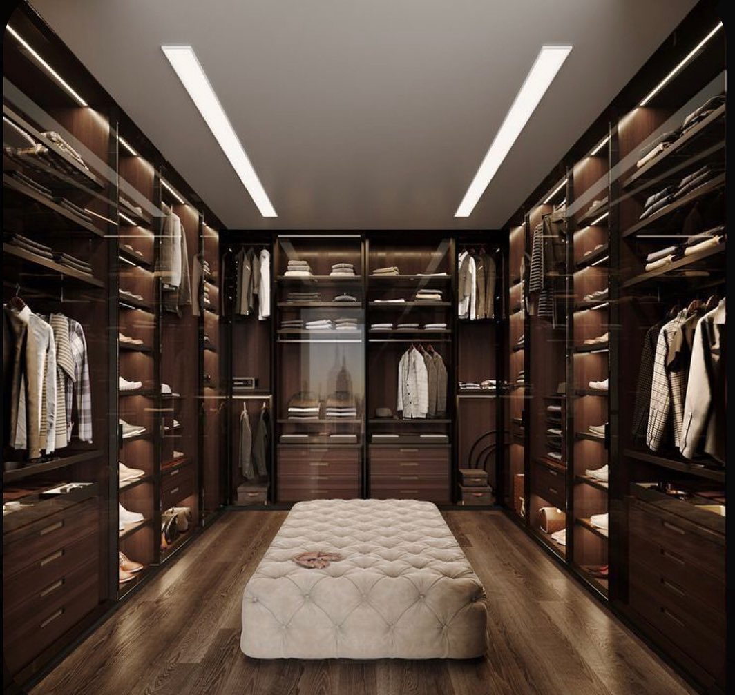 Luxury custom walk-in closet in Charleston SC