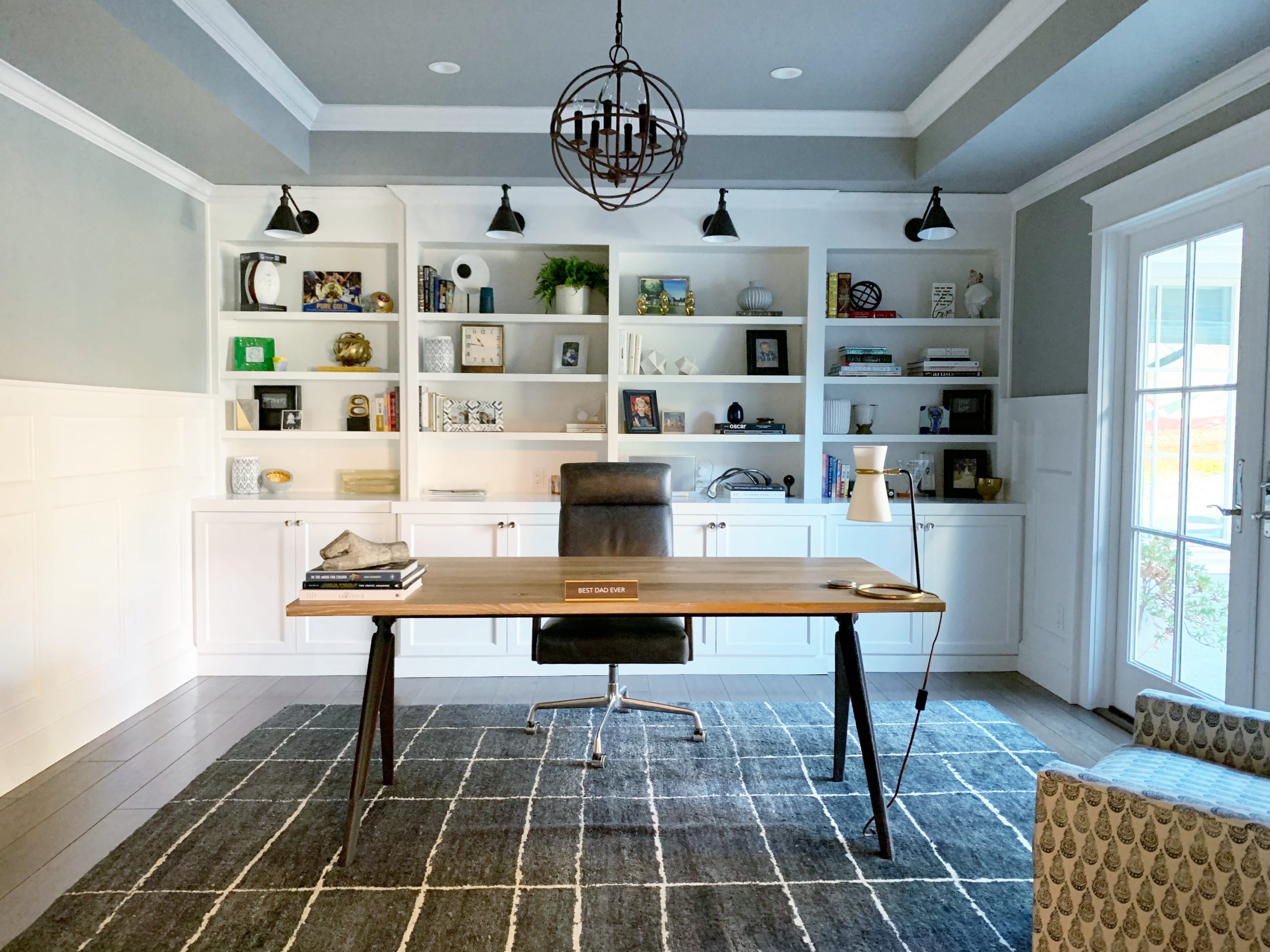 Built-in home office design in Charleston SC
