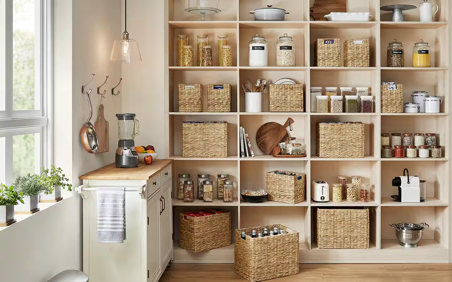 Custom walk-in pantry in Charleston SC